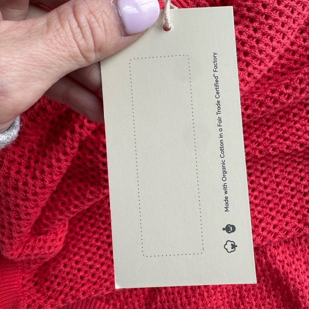 Pact Red Coverup Dress - Picture 12 of 13